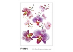 F 0466 AG Design Samolepicí dekorace - samolepka na zeď - Blossom pink, velikost 65 cm x 85 cm