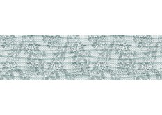 WB 8224 AG Design Samolepicí bordura na zeď Grey flowers, velikost 14 cm x 5 m