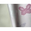 100114 Dětská vliesová tapeta na zeď Graham & Brown, Kids@Home 6 - Butterfly Pink, velikost 10 m x 52 cm
