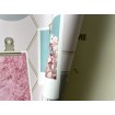 108137 Dětská komiksová papírová tapeta na zeď Graham & Brown, Kids@Home 6 - Clip Frames Pink, velikost 10 m x 52 cm