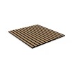 136706 Stěnový akustický panel, 104x52x1 cm, materiál 100% dřevo