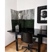 136725 Akustický stěnový panel, 52x52x1 cm, materiál přírodní kámen