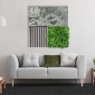 136726 Akustický stěnový panel, 104x52x0,7 cm, materiál přírodní kámen