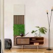136727 Akustický stěnový panel, 52x52x1 cm, materiál přírodní kámen