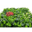 136732 Stěnový květinový panel, 52x52x5 cm, design Flora