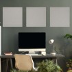 136737 Akustický panel, materiál  rPET-plsť, velikost 520x520x6 mm (0,27 m2)