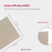 136739 Akustický stěnový panel, materiál rPET-plsť, rozměry 104x52x0,6cm (0,27 m²)