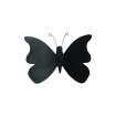 Nástěnná 3D dekorace Crearreda SD Black Butterflies 24002 Černí motýli