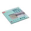270KT3001A D-C-FIX samolepící obklad na stěny z PVC masivní beton, samolepící kachličky, PVC dlaždice, velikost 30,5 x 30,5 cm