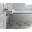 274KT5061 D-C-FIX samolepící podlahové čtverce z PVC Kostky šedobílé, samolepící vinylová podlaha, PVC dlaždice, velikost 30,5 x 30,5 cm