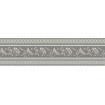 36731-1 Vliesová bordura na zeď zámecký šedý vzor, velikost 4 cm x 5 m