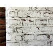 KT1-26173 A.S. Création vliesová tapeta na zeď imitace cihlová oprýskaná zeď Dimex výběr 2021, velikost 10,05 m x 53 cm