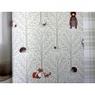 38119-2 A.S. Création dětská vliesová tapeta na zeď Little Love 2026 lesní zvířátka, velikost 10,05 m x 53 cm