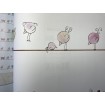 38137-1 A.S. Création dětská vliesová tapeta na zeď Little Love 2026 ptáčci, velikost 10,05 m x 53 cm