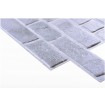 D0003 3D obkladový omyvatelný panel PVC obklad cihly šedé, velikost 93,5 x 46,9 cm