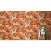 409345 Rasch orientální látková vliesová tapeta na zeď Kimono 2023 volavky, velikost 10,05 m x 53 cm