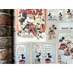 70-242 Dětská papírová tapeta na zeď Graham & Brown, Kids@Home 6 - Disney Mickey Vintage Episode, velikost 10 m x 52 cm