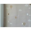 7001-3 ICH Wallcoverings vliesová tapeta na zeď proužky Noa 2025 mráčky, balóny, velikost 10,05 m x 53 cm