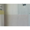 7010-5 ICH Wallcoverings vliesová tapeta na zeď proužky Noa 2025 imitace látky, velikost 10,05 m x 53 cm