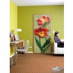 KOMR 5881-2 papírová dveřní fototapeta tulipány