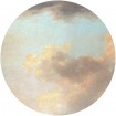 KT-D1014 Kulatá samolepocí obrazová fototapeta Komar Relic Clouds, velikost průměr 128 cm