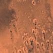 KT-D1018 Kulatá samolepocí obrazová fototapeta Komar Mars, velikost průměr 128 cm