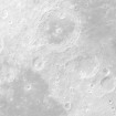 KT-D1020 Kulatá samolepocí obrazová fototapeta Komar Luna, velikost průměr 128 cm