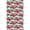 FCP L 6134 AG Design textilní foto závěs dětský obrazový Cars - Auta Disney FCPL 6134 s úplným zastíněním, velikost 140 x 245 cm