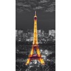 FCS L 7500 AG Design textilní foto závěs obrazový Paris in the Night - Paříž v noci FCSL 7500, velikost 140 x 245 cm