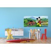 FTDN H 5375 AG Design dětská vliesová fototapeta na zeď panoramatická Mickey Mouse, velikost 202 x 90 cm