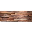 KI-260-063 Fototapeta do kuchyně - Wooden Wall (Dřevěná zeď), velikost: 260 x 60 cm
