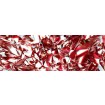 KI-260-071 Fototapeta do kuchyně - Red Crystal (Červený krystal), velikost: 260 x 60 cm