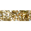 KI-260-072 Fototapeta do kuchyně - Golden Crystal (Zlatý krystal), velikost: 260 x 60 cm