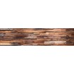 KI-260-063 Fototapeta do kuchyně - Wooden Wall (Dřevěná zeď), velikost: 260 x 60 cm