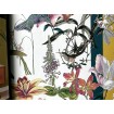 KT1-10773 A.S. Création vliesová tapeta na zeď kolibříci a lilie Jungle Chik 2029, velikost 10,05 m x 53 cm