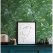 KT2-40773 A.S. Création vliesová tapeta na zeď přírodní motiv listů Jungle Chik 2029, velikost 10,05 m x 53 cm