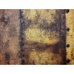 KT3-34773 A.S. Création vliesová tapeta na zeď Industrial 2023 - moderní vzhled ocelových plátů, velikost 10,05 m x 53 cm