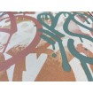 KT50974M UGÉPA francouzská retro vliesová tapeta na zeď katalog POP 2024, velikost 53 cm x 10,05 m