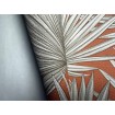 KTATQ0008 AS Création přírodní vliesová tapeta na zeď s palmovými listy Antiqua (2025), velikost 10,05 m x 53 cm