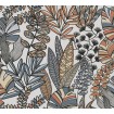 KTATQ0046 AS Création přírodní vliesová tapeta na zeď retro květinová zdobená Antiqua (2025), velikost 10,05 m x 53 cm