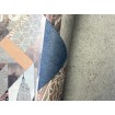 M51095D UGÉPA francouzská vliesová tapeta na zeď s vinylovým omyvatelným povrchem katalog Loft 2024 grafická koláž New Yorku, velikost 1,06 x 10,05 m
