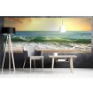 MP-2-0209 Vliesová obrazová panoramatická fototapeta Sea Sunset + lepidlo Zdarma, velikost 375 x 150 cm