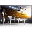 MP-2-0306 Vliesová obrazová panoramatická fototapeta Soccer Player + lepidlo Zdarma, velikost 375 x 150 cm