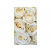 MS-2-0137 Vliesová obrazová fototapeta White Roses, velikost 150 x 250 cm