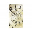 MS-2-0272 Vliesová obrazová fototapeta Spiral Clock, velikost 150 x 250 cm