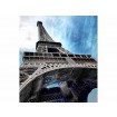 MS-3-0026 Vliesová obrazová fototapeta Eiffel Tower, velikost 225 x 250 cm