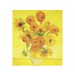 MS-3-0252 Vliesová obrazová fototapeta Sunflowers - Vincent Van Gogh, velikost 225 x 250 cm