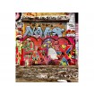 MS-3-0321 Vliesová obrazová fototapeta Graffiti Street, velikost 225 x 250 cm