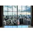 MS-5-0009 Vliesová obrazová fototapeta Manhattan window view, velikost 375 x 250 cm
