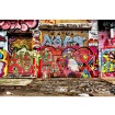 MS-5-0321 Vliesová obrazová fototapeta Graffiti Street, velikost 375 x 250 cm